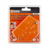 Akcesoria spawalnicze - Polax Kątownik spawalniczy magnetyczny uchwyt sześciokątny magnes 11kg - miniaturka - grafika 1