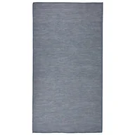 Dywany zewnętrzne - vidaXL Dywan zewnętrzny o płaskim splocie, 80x150 cm, niebieski - miniaturka - grafika 1