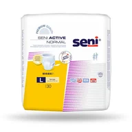 Bielizna lecznicza - Majtki chłonne SENI Active Normal Large 30 szt. Refundacja NFZ - miniaturka - grafika 1