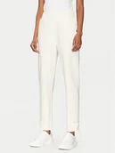 Spodnie damskie - JOOP! Spodnie materiałowe 30044796 Écru Regular Fit - miniaturka - grafika 1