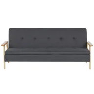 Sofy i kanapy - Sofa Rozkładana Ciemnoszara Tjorn - miniaturka - grafika 1