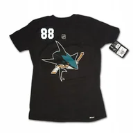 Moda i Uroda OUTLET - Koszulka Reebok San Jose Sharks 88 Burns S Junior - miniaturka - grafika 1