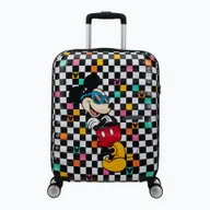Walizki - Walizka podróżna American Tourister Disney Wavebreaker 36 l mickey check | WYSYŁKA W 24H | 30 DNI NA ZWROT - miniaturka - grafika 1