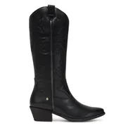 Kozaki damskie - Kowbojki Pikolinos W5Z-9769C1 Czarny - miniaturka - grafika 1