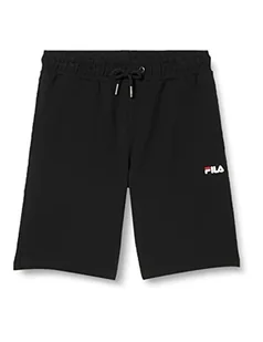 FILA Męskie szorty dresowe Scranton, czarny, M - Spodenki damskie - miniaturka - grafika 1