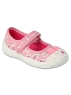 Kapcie damskie - Dziewczęce kapcie króliczki różowe Befado r.26 - miniaturka - grafika 1