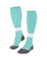 Skarpetki damskie - FALKE Kobiety Skarpety do biegania RU Compression Energy W Kh materiał funkcyjny kompresyjne 1 Para, Niebieski Fiji 6423, 35-38 - miniaturka - grafika 1