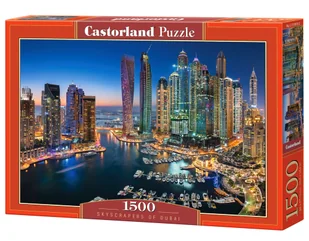Castorland Puzzle 1500 el.;Skyscrapers of Dubai/ C-151813: C-151813 - Puzzle - miniaturka - grafika 1