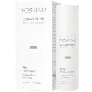 Yoskine Japan Pure Rice Infusion, ryżowy krem do twarzy, 50 ml - Kremy do twarzy - miniaturka - grafika 1
