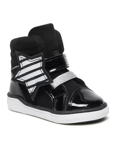 Buty dla dziewczynek - Bartek Sneakersy 11385011 Czarny - grafika 1