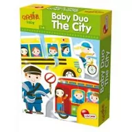 Układanki dla dzieci - Lisciani Carotina Baby Duo the city - miniaturka - grafika 1