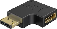 Adaptery i przejściówki - Goobay 77132 adapter kablowy DisplayPort Czarny - miniaturka - grafika 1
