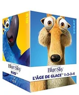 Filmy animowane Blu-Ray - Pakiet: Tajemnica zielonego królestwa / Epoka Lodowcowa 1-4 / Roboty - miniaturka - grafika 1