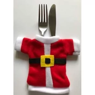 GAM Ubranko Mikołaja na sztućce - 1 szt. EKWA16111A - Pozostałe akcesoria świąteczne - miniaturka - grafika 1