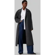 Płaszcze damskie - Calvin Klein Płaszcz | z dodatkiem wełny - miniaturka - grafika 1