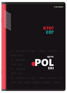 TOP-2000 Zeszyt polski A5 60k 70g linia z marginesem 400150701 400150701 - Zeszyty szkolne - miniaturka - grafika 1