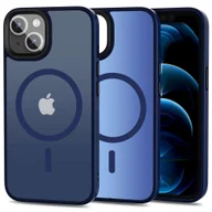 Etui i futerały do telefonów - Etui ochronne na telefon MagMat Case do MagSafe do Apple iPhone 13 Matte Navy - miniaturka - grafika 1