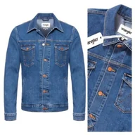Kurtki męskie - Męska kurtka jeansowa Wrangler Regular Jacket S - miniaturka - grafika 1