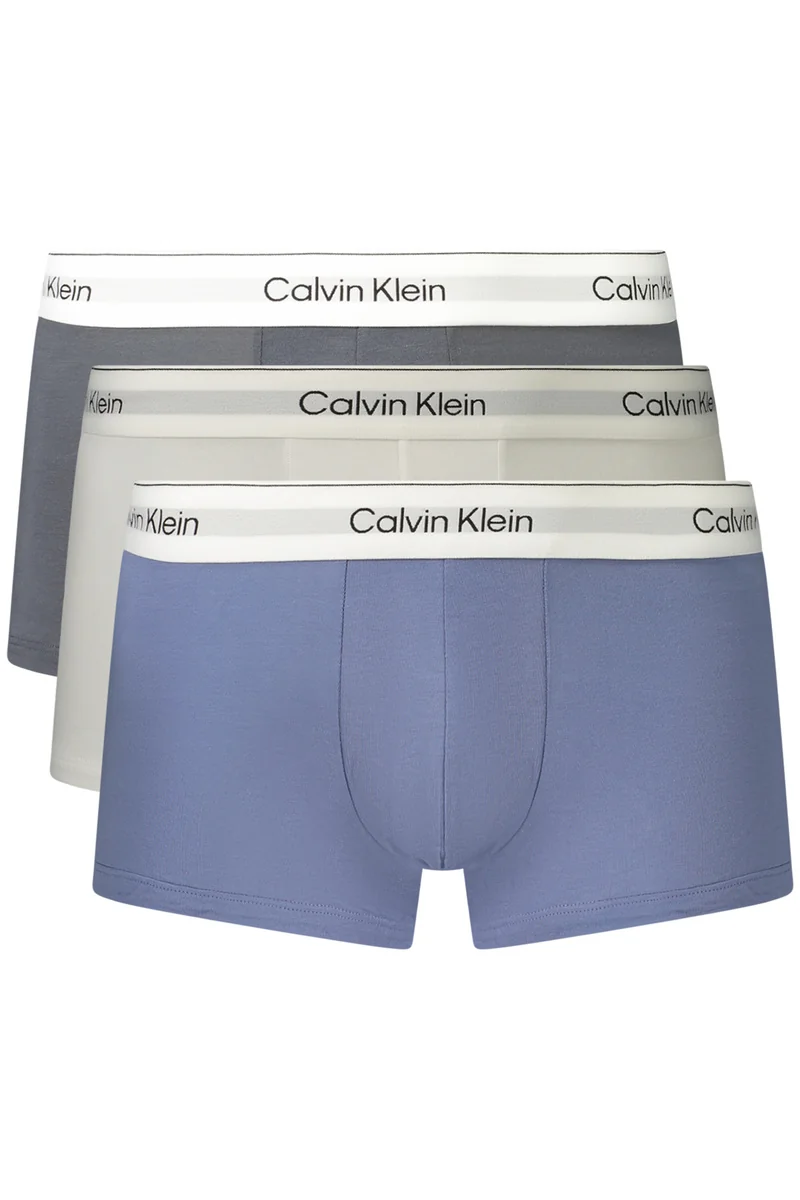 Błękitne bokserki męskie Calvin Klein LV00NB4389 S