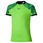 Koszulki sportowe męskie - Koszulka męska Mizuno Stargazer Shadow Short Sleeve Tee Glowing Apple S - miniaturka - grafika 1