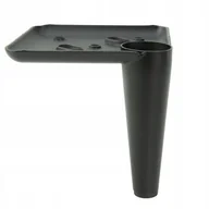 Meble modułowe i akcesoria - Noga meblowa Szpilka czarny mat wysokość 10 cm - miniaturka - grafika 1