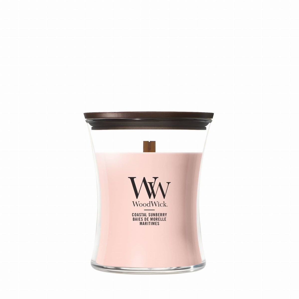 Świeca zapachowa średnia WoodWick Coastal Sunberry