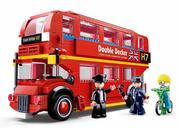 Klocki - Sluban klocki miasto LONDON BUS ROUTEMASTER autobus LEGO CITY) M38-B0708 - miniaturka - grafika 1