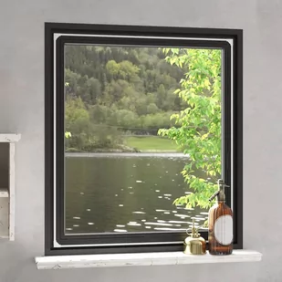 Magnetyczna moskitiera okienna, biała, 130x150 cm Lumarko! - Moskitiery - miniaturka - grafika 1