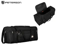 Komplety bielizny - Akcesoria-Peterson Torba Sportowa PTN ST-01-czarny - miniaturka - grafika 1