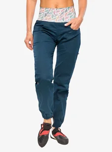 Spodnie wspinaczkowe damskie Ocun Sansa Pants - blue moonlit ocean - Sprzęt wspinaczkowy - miniaturka - grafika 1