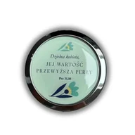 Lusterka do makijażu - Szaron Lusterko kieszonkowe okrągłe - Dzielna kobieta - gadżet - miniaturka - grafika 1