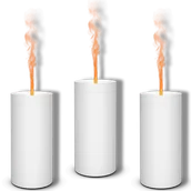 Nawilżacze powietrza - Stadler Form Lucy Aromatyzer Biały - zestaw 3 sztuk - miniaturka - grafika 1