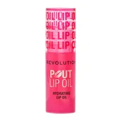Błyszczyki do ust - Makeup Revolution Pout Lip Oil Olejek Do Ust, Watermelon Pink - miniaturka - grafika 1