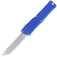 Noże - Nóż automatyczny OTF Microtech Combat Troodon S/E Gen III Navy Blue Aluminium, Stonewashed M390MK by Tony Marfione (1144-10NA) - miniaturka - grafika 1