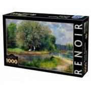 Puzzle - D-Toys Puzzle 1000 Renoir, Drzewa w rozkwicie - miniaturka - grafika 1