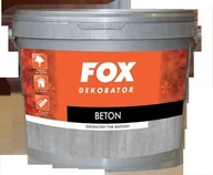 Tynki - Tynk Fox Dekorator Beton 5 kg - miniaturka - grafika 1
