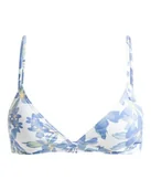 Koszulki i topy damskie - Roxy Dwuczęściowy top PT BEACH CLASSICS FIXED TRI Young Womens White M - miniaturka - grafika 1