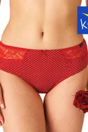 Majtki damskie - KEY FIGI DAMSKIE LPC 612 B22 2 szt. XXL GRANAT-CZE - miniaturka - grafika 1