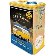 Pojemniki kuchenne - Nostalgic-Art 31102 Volkswagen VW Bulli  Let's Get Away., aromat Puszka 31102 - miniaturka - grafika 1