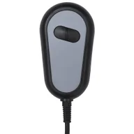 Fotele - Elektryczny fotel rozkładany, ciemnobrązowy, obity tkaniną Lumarko! - miniaturka - grafika 1