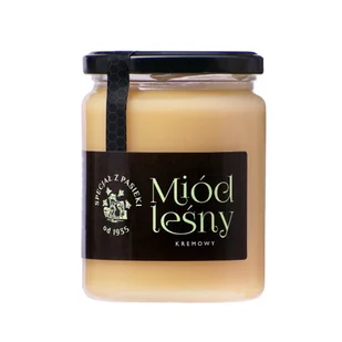 Miód kremowy leśny 650g SPECJAŁ Z PASIEKI - Miód - miniaturka - grafika 1