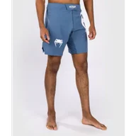 Spodnie sportowe męskie - Venum Spodenki MMA Treningowe Fightshorts Light 5.0 Blue/White - miniaturka - grafika 1