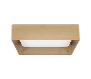 Brilagi - LED Plafon VELVET SQUARE LED/24W/230V brązowe - Lampy sufitowe - miniaturka - grafika 1