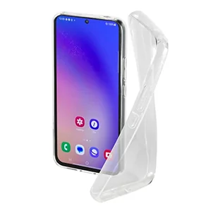 Hama Etui na telefon komórkowy Samsung Galaxy A54 5G "Crystal Clear" (przezroczyste etui z TPU, elastyczne etui ochronne, ochrona telefonu z antypoślizgową powierzchnią), przezroczyste - Etui i futerały do telefonów - miniaturka - grafika 1