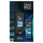 Zestawy kosmetyków damskich - Dove Zestaw For Men Eco2 var. 1 (Clean Comfort Shower Gel 400 ml + Deo) - miniaturka - grafika 1