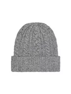 Czapki damskie - ONLY Women's ONLSALLY Life Cable Knit czapka BEANIEACC, jasnoszary melanż/szczegóły: ze srebrnym lureksem, jeden rozmiar, Jasnoszary melanż/szczegóły: WITH SILVER LUREX, jeden rozmiar - miniaturka - grafika 1