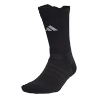 Skarpetki męskie - Skarpety za kostkę ADIDAS TENNIS CRW SOCK HT1645 – Czarny - miniaturka - grafika 1