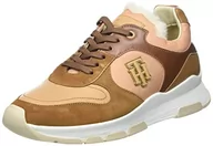 Trampki damskie - Tommy Hilfiger Damskie trampki Th Warmlined Runner, Khaki Dream, 41 EU - miniaturka - grafika 1