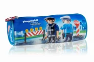 Piórniki - Saszetka okrągła Playmobil Policja - miniaturka - grafika 1