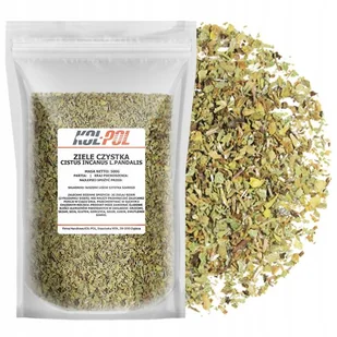 CZYSTEK SUSZONY 500g Cistus Incanus ziele czystka herbata jakość Kol-Pol - Herbata - miniaturka - grafika 1